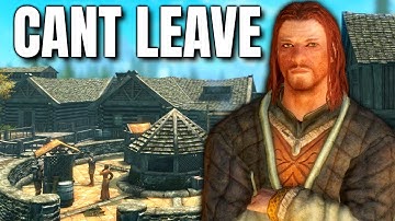 Can you play Skyrim without leaving Riften?
