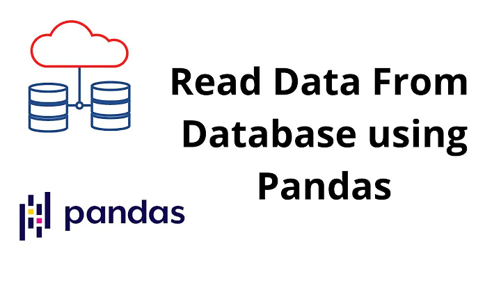 Reading the Data from DataBase Using Pandas