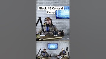 Glock 43, Ben’s favorite conceal carry. #edc #survival #podcast #glock #outdoors #concealcarry