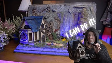 Making my very first DIORAMA ever!