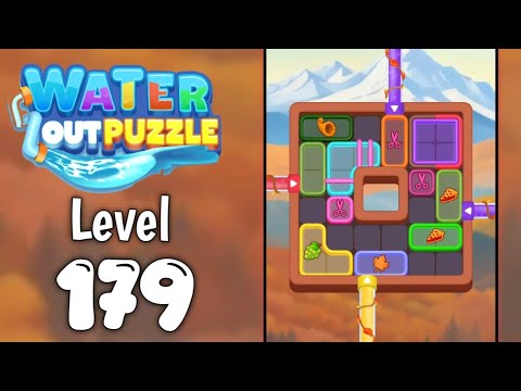 Water Out Puzzle Level 179 Walkthrough