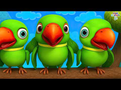 Main Tota Main Tota | मैं तोता मैं तोता | Mitthu Mitthu | Hindi Rhymes For Kids | Monty Rhymes Tv