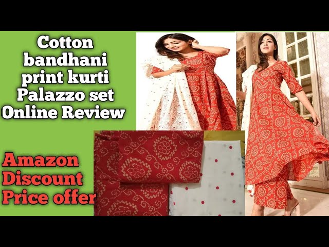 Buy Blue Bandhani Vasansi Silk Printed Kurti Online – Vasansi Jaipur