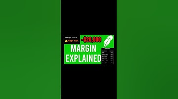 Robinhood charged me $___ in margin interest #robinhood #margin #margincall