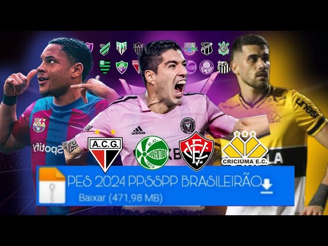 Pes 2023 PPSSPP Brasileirão e Europeu Atualizado – FernandoPlay