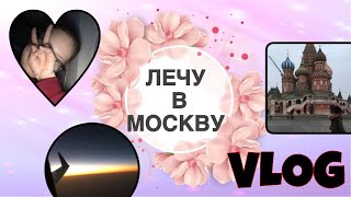 //VLOG// Лечу на самолёте ✈️ || Лечу в Москву|| Vika Desk🖤