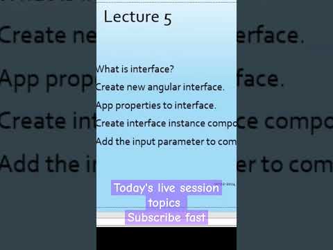 angular tutorial| interface in angular #angulartutorial #codingshorts #programminglanguage