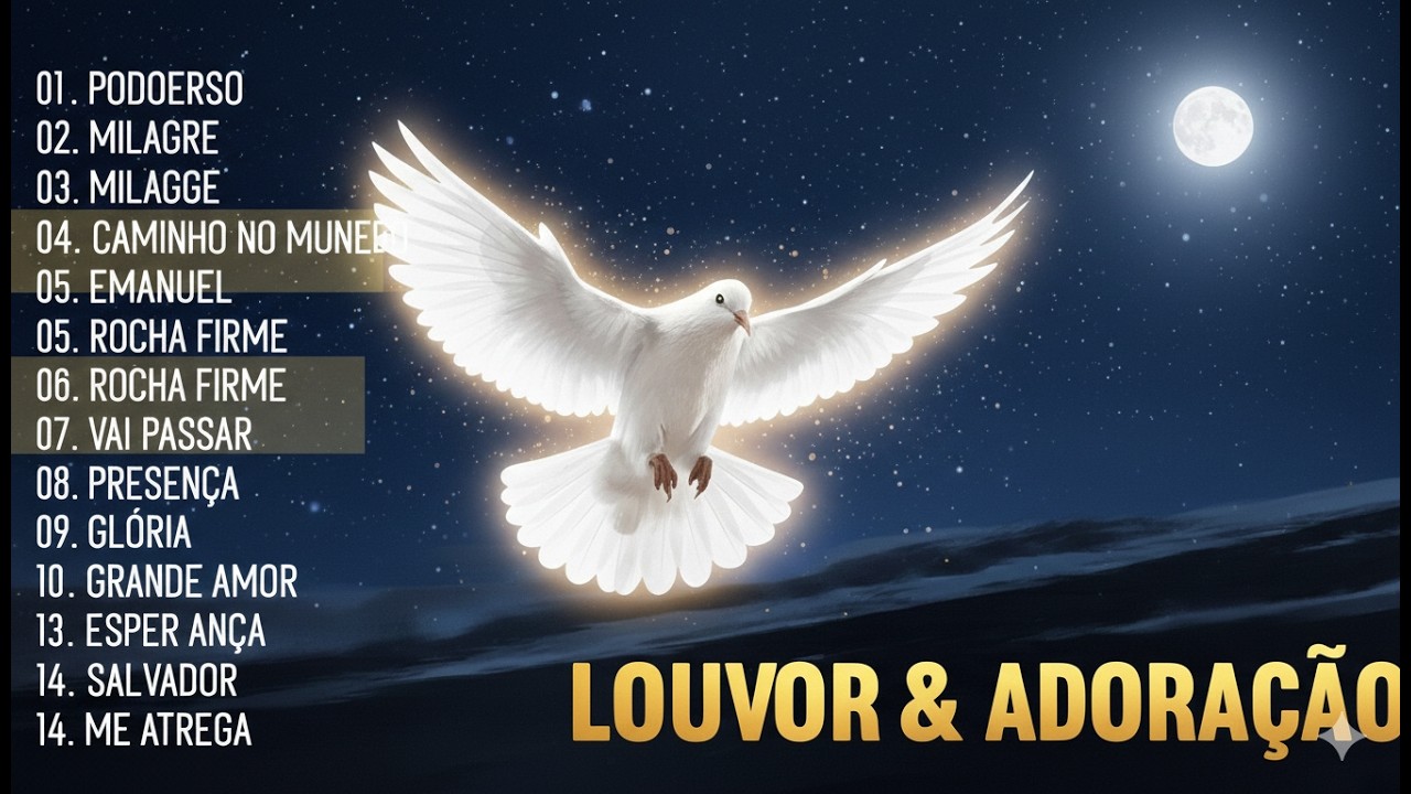 TOP LOUVORES E ADORAÇÃO: MÚSICA AMBIENTE PARA VENCER A ANSIEDADE E MERGULHAR NO AMOR DE DEUS EM 2026