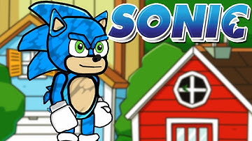 Making SONIC MOVIE Sonic the Hedgehog in Scribblenauts Unlimited