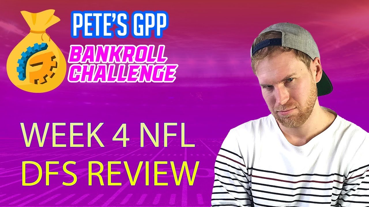bankroll-challenge-2020-nfl-week-4-draftkings-lineup-review-youtube