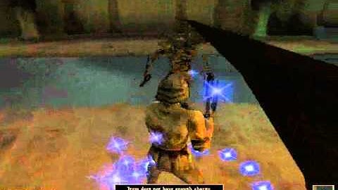 Morrowind combat video
