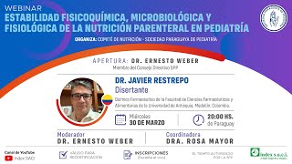 Estabilidad Fisicoquímica, Microbiología y Fisiológica de la Nutrición Parenteral en Pediatría Estabilidad Fisicoquímica, Microbiología y Fisiológica de la Nutrición Parenteral en Pediatría