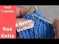 Fixing Mistakes: EASIEST Method for Laddering Up a Column of Twisted Stitches // Technique Tuesday