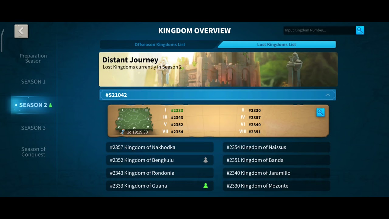 Best Kingdom to make a jumper account as of 5th DEC 2021- Rise of Kingdoms - Strategic Reserve
