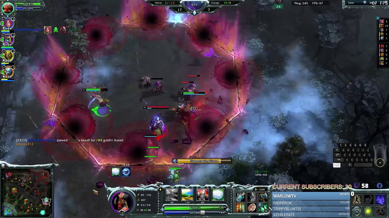 [HoN] OMGitsMARLON Monkey King 680GPM Short, Relaxing game w/ 230ping