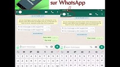 Comment discuter en anonymat sur WhatsApp