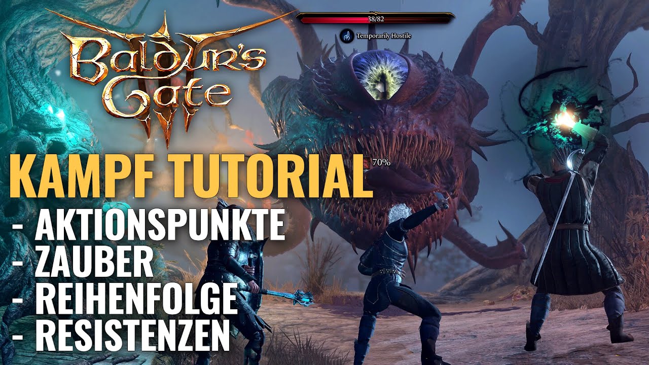Baldurs Gate 3 Deutsch KampfTutorial für Anfänger Baldur