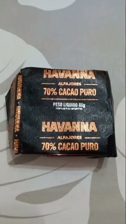 Probé el alfajor de Havanna 70% cacao y es un mil 🤤 #alfajores #havanna #chocolate