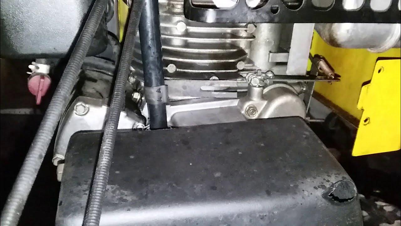 REPAIRING A OIL LEAK ON SNOW BLOWER PT1 YouTube