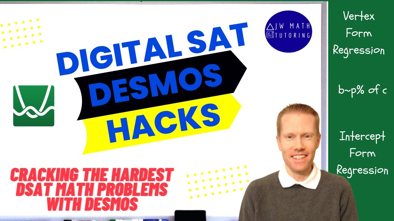 Digital SAT Math Desmos Hacks-Part 6: Cracking the Hardest SAT Math ...