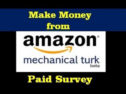 how to make money from amazon turk