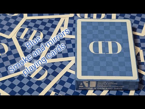 Daily deck review day 236 - Blue Smoke and Mirrors playing