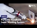 Hertz portable handheld laser welding machine  sltl group