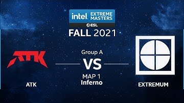 CS:GO - ATK vs. EXTREMUM [Inferno] Map 1 - IEM Fall 2021 - Group A - NA