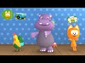Stomp Stomp Clap Clap Dance With Friends -  Meow Meow Kitty  -  song for kids