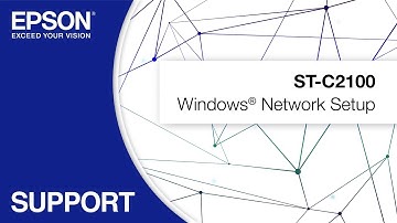 WorkForce ST-C2100 | Windows Network Setup