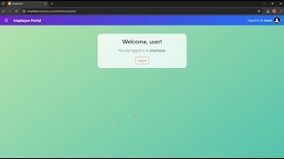 How to Create Navbar and Sidebar | Employee Portal with PHP & MySQL (Part 2 - 2025)