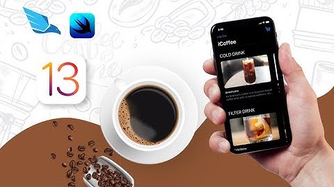 SwiftUI and Firebase tutorial, coffee App 7 of 51  DrinkRow part 1