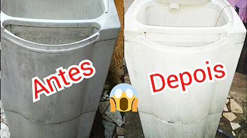 Como clarear tanquinho?