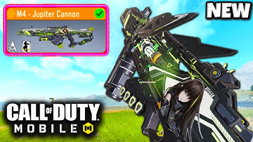 *NEW* LEGENDARY M4 - JUPITER CANNON 🤯 (COD MOBILE)
