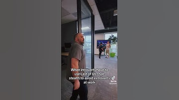 Introvert Uses Last of Us-style Stealth to Avoid Extroverts #shorts