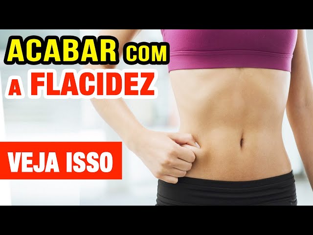 Como eliminar flacidez abdominal, 6 exercícios mais alimentação!