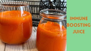 Immune boosting juice | Carrot juice recipe