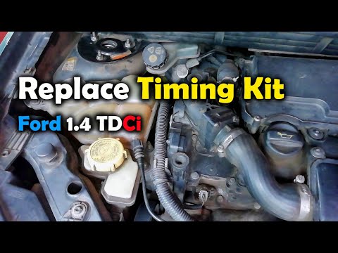 Replace Timing Belt Kit in Ford 1.4 TDCi Engines | How to change timing belt in Figo Fusion Fiesta