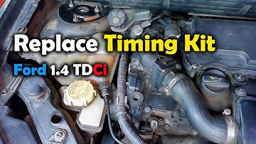 Replace Timing Belt Kit in Ford 1.4 TDCi Engines | How to change timing belt in Figo Fusion Fiesta