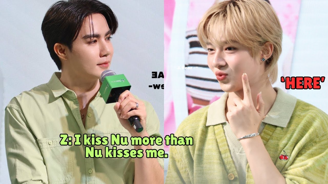 Zee revealed he kisses Nhu more than Nhu kisses him