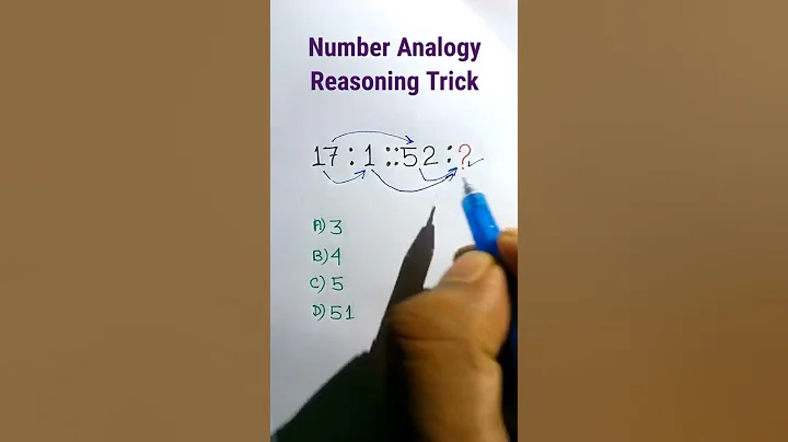 Analogy | Number Analogy | Reasoning Classes| SSC CGL Reasoning | RRB NTPC Missing Number || #shorts