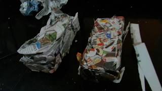 How to Make Paper Bricks