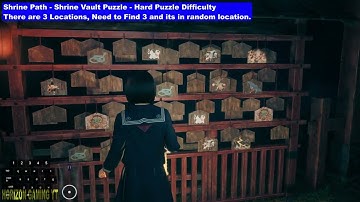 SHF How to Finish All Shrine Path Puzzle All Difficulty Solution Guide - Silent Hill F
