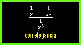 ✅ Operaciones con fracciones algebraicas, polinomios 🤣 #fracciones #matematicas #shorts Resimi