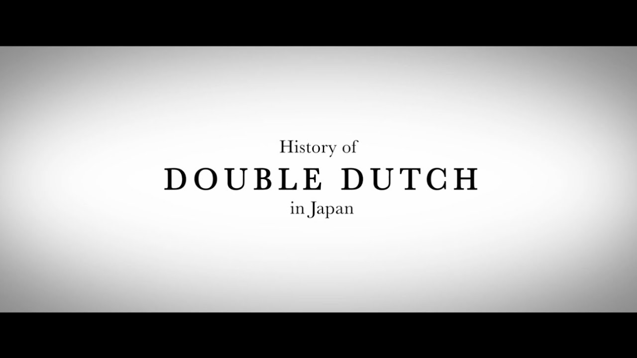 History of DOUBLE DUTCH in Japan YouTube