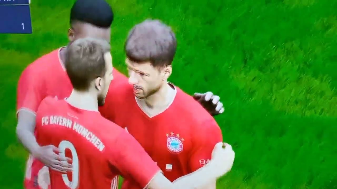 Thomas Müller Rocket Goal From Penalty Arch (FC Bayern München - France PES 2021)