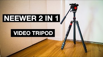 Neewer 2-in-1 Aluminum Alloy Camera Tripod  - Unboxing & Review