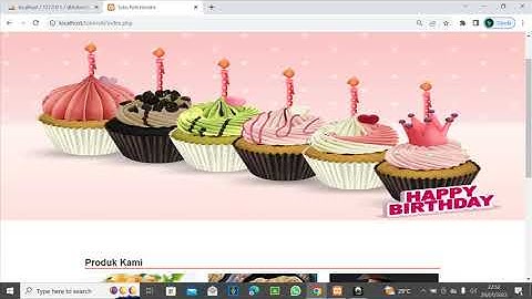 Perancangan aplikasi toko roti online berbasis website menggunakan bahasa pemrograman Php. kel 19