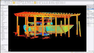 Trimble SX10 Boat Lift Scan Data