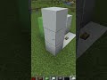 working elevator in minecraft #minecraft